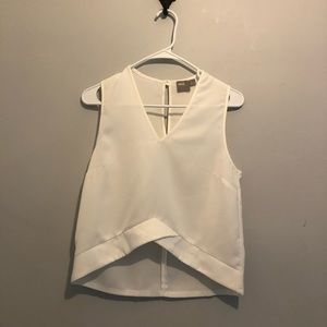 White ASOS crop top never been worn!